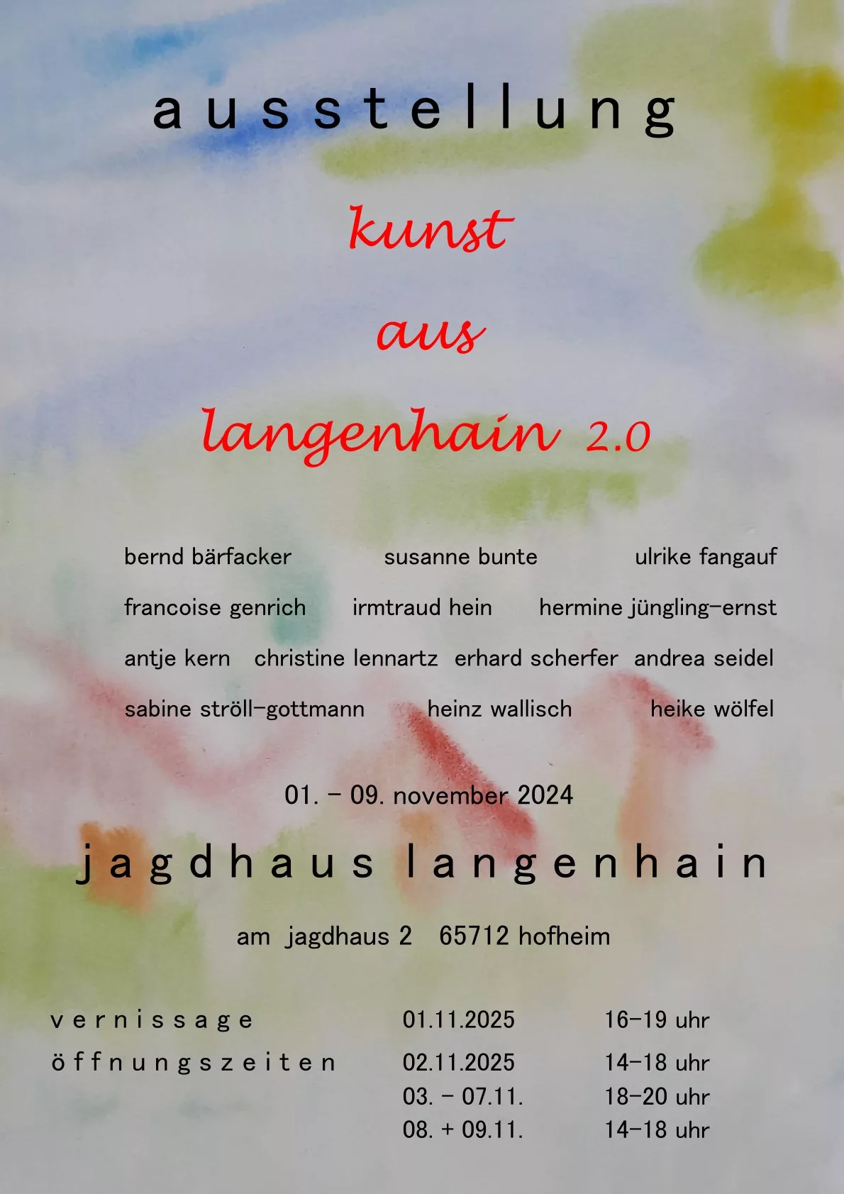 Ausstellung "Kunst aus Langenhain 2.0"