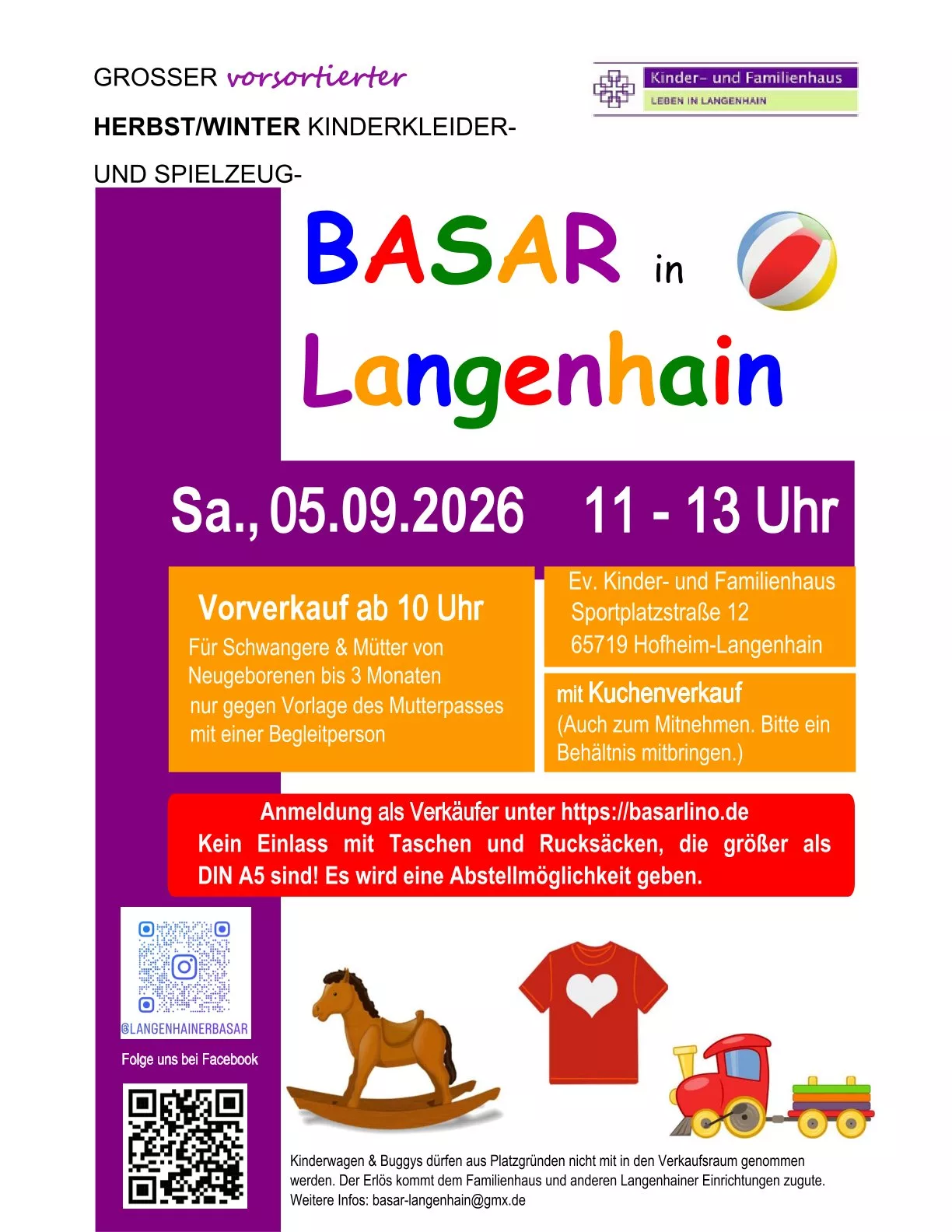 Kinderkleider-Basar (Herbst/Winter)