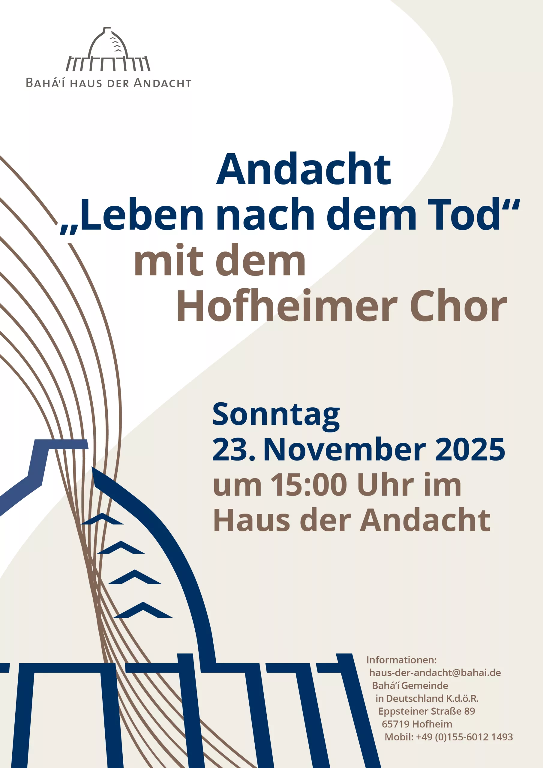 Andacht zum Thema „Leben nach dem Tod“