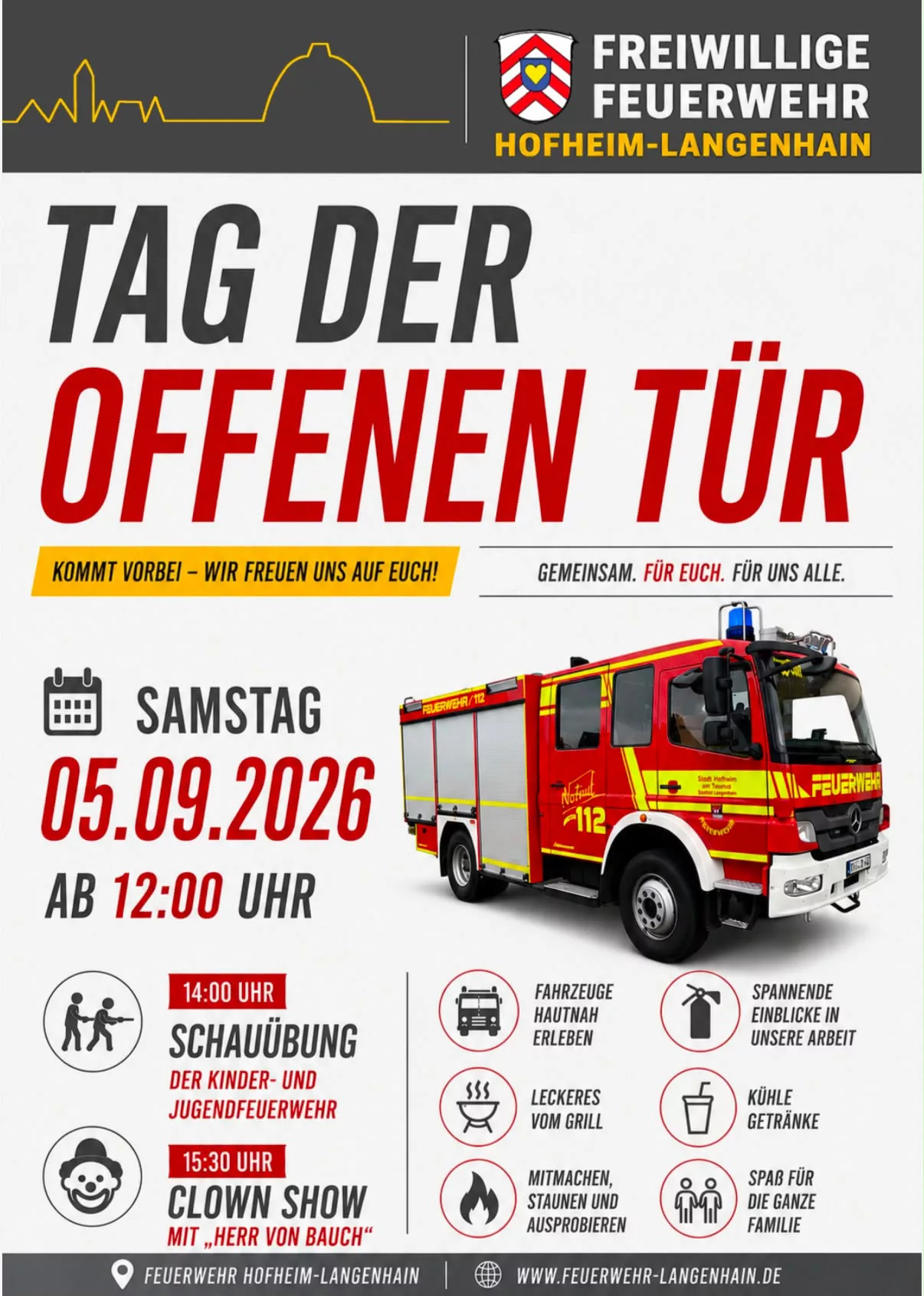 Tag der offenen Tür der Freiwilligen Feuerwehr