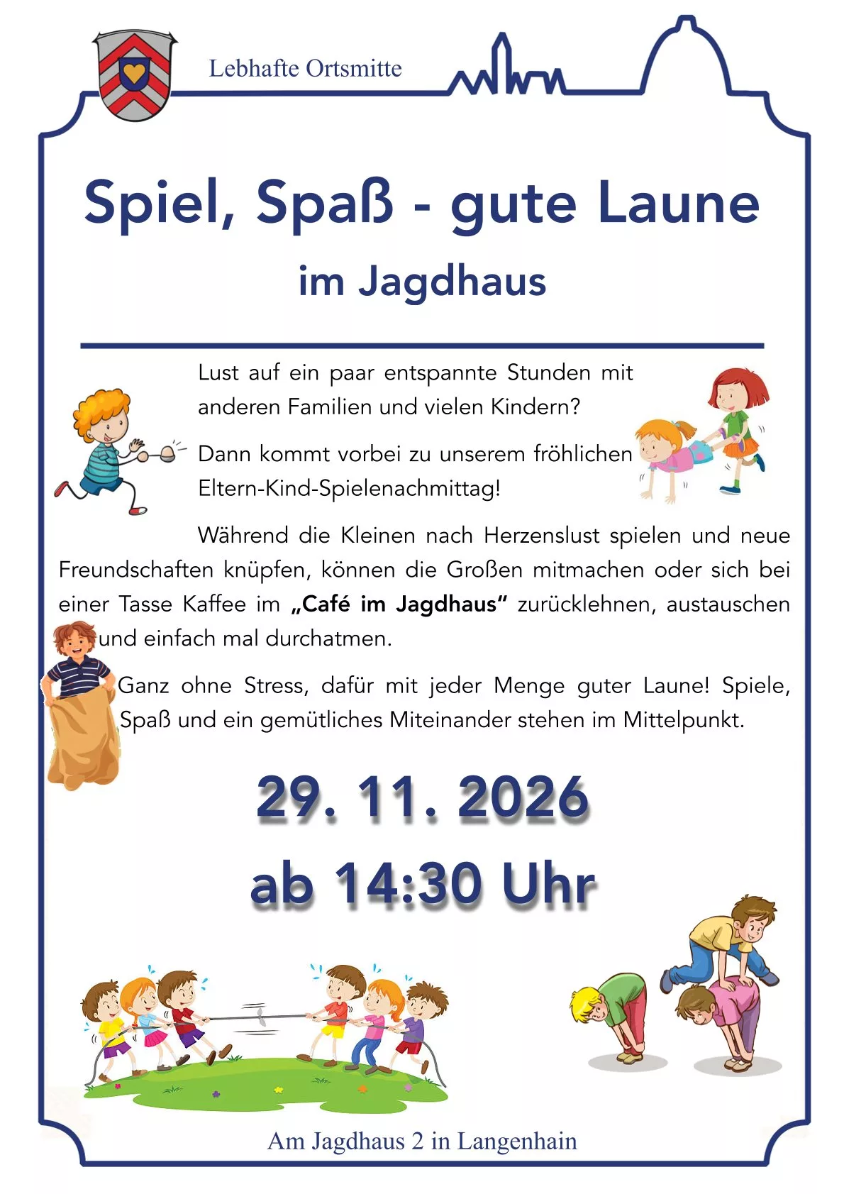 Spiel, Spaß - gute Laune