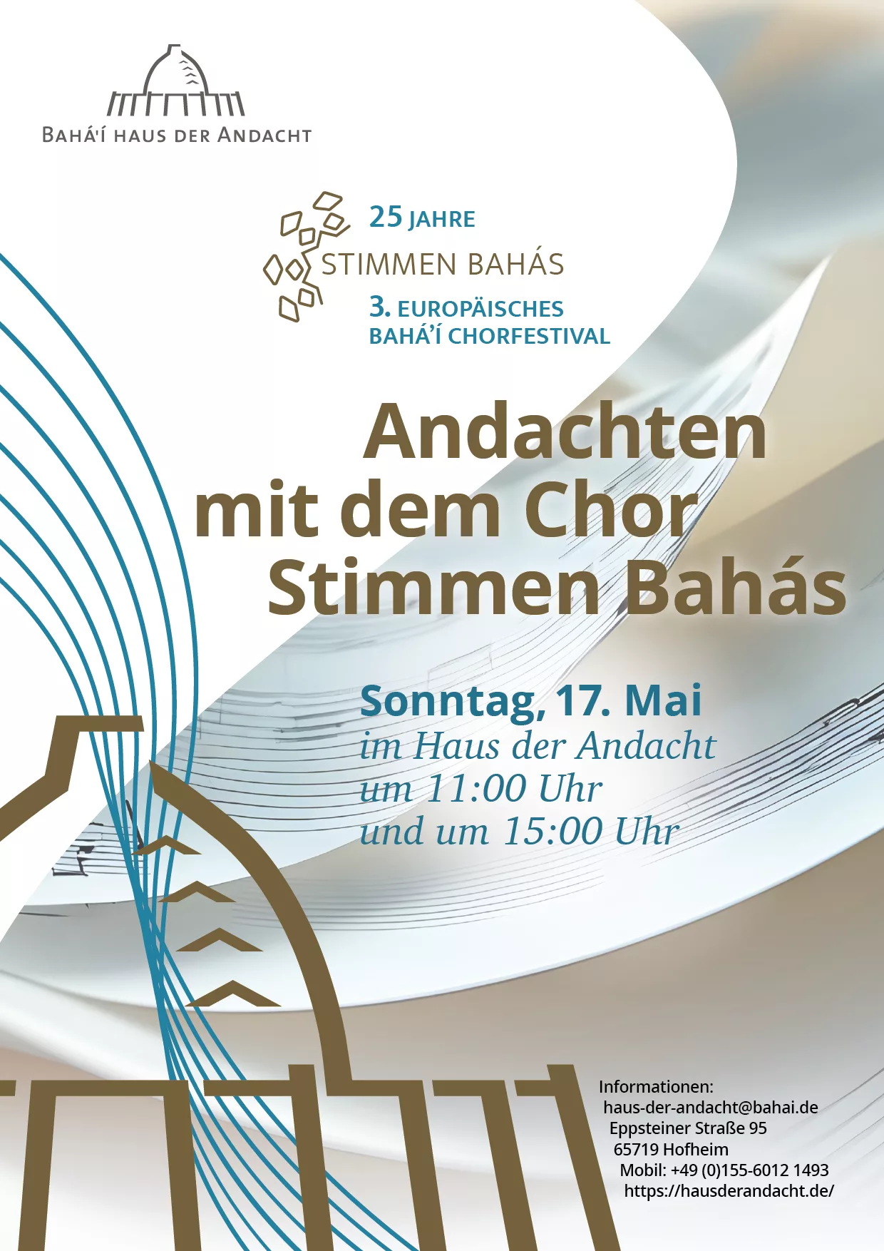 Andacht mit Jubiläumschor