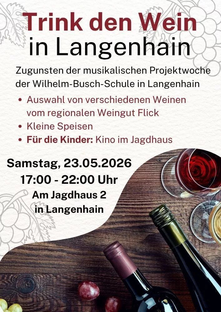 Trink den Wein in Langenhain