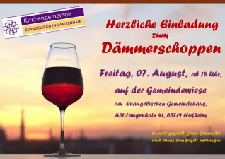 Dämmerschoppen auf der Gemeindewiese 2026